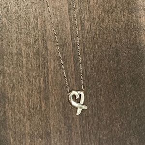 Tiffany & Co Paloma Picasso loving heart necklace